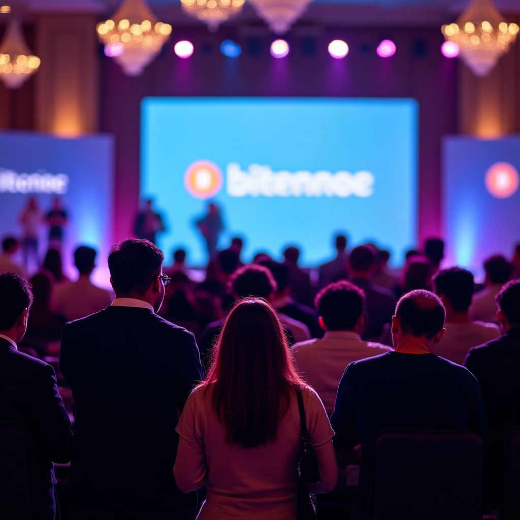 Equipo de CriptoArgentina en evento internacional