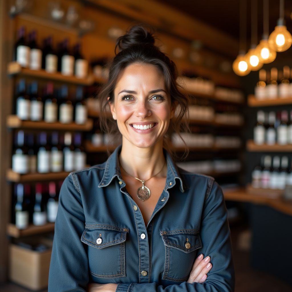 Comerciante de vinos en Mendoza
